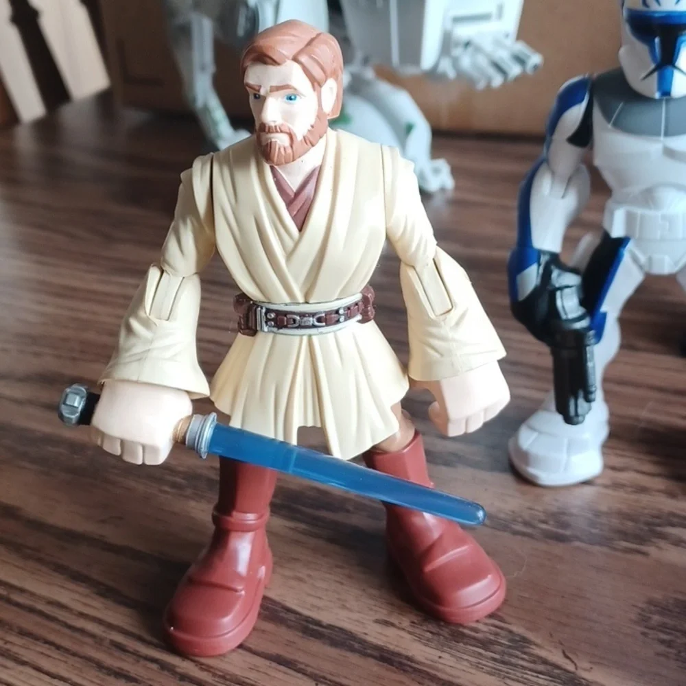 Playskool Heroes Star Wars, Obi-Wan Kenobi, Darth Vader, Trooper, 3 pc, 2012